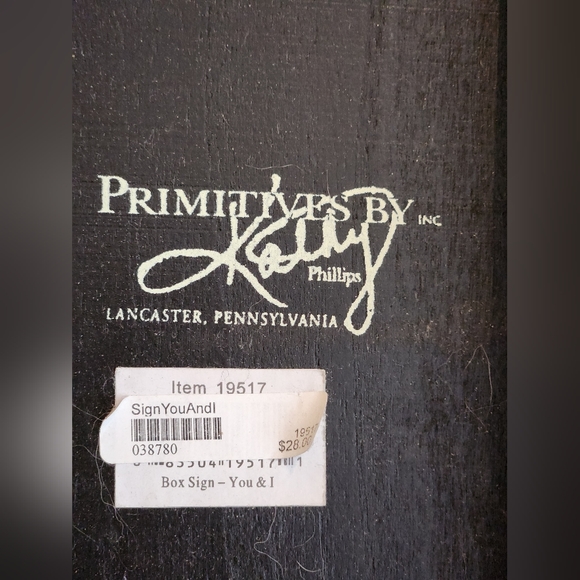 Decorative wood sign - Picture 3 of 9